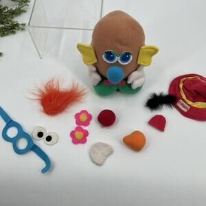 Vintage Playskool Plush Potato Head Toy And Accessories 1991